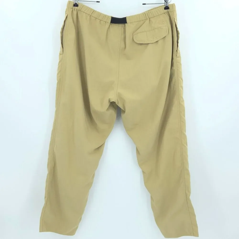 The North Face Tech Pants Mens Size Large Beige Relaxed Fit Nylon Gorpcore Gorp